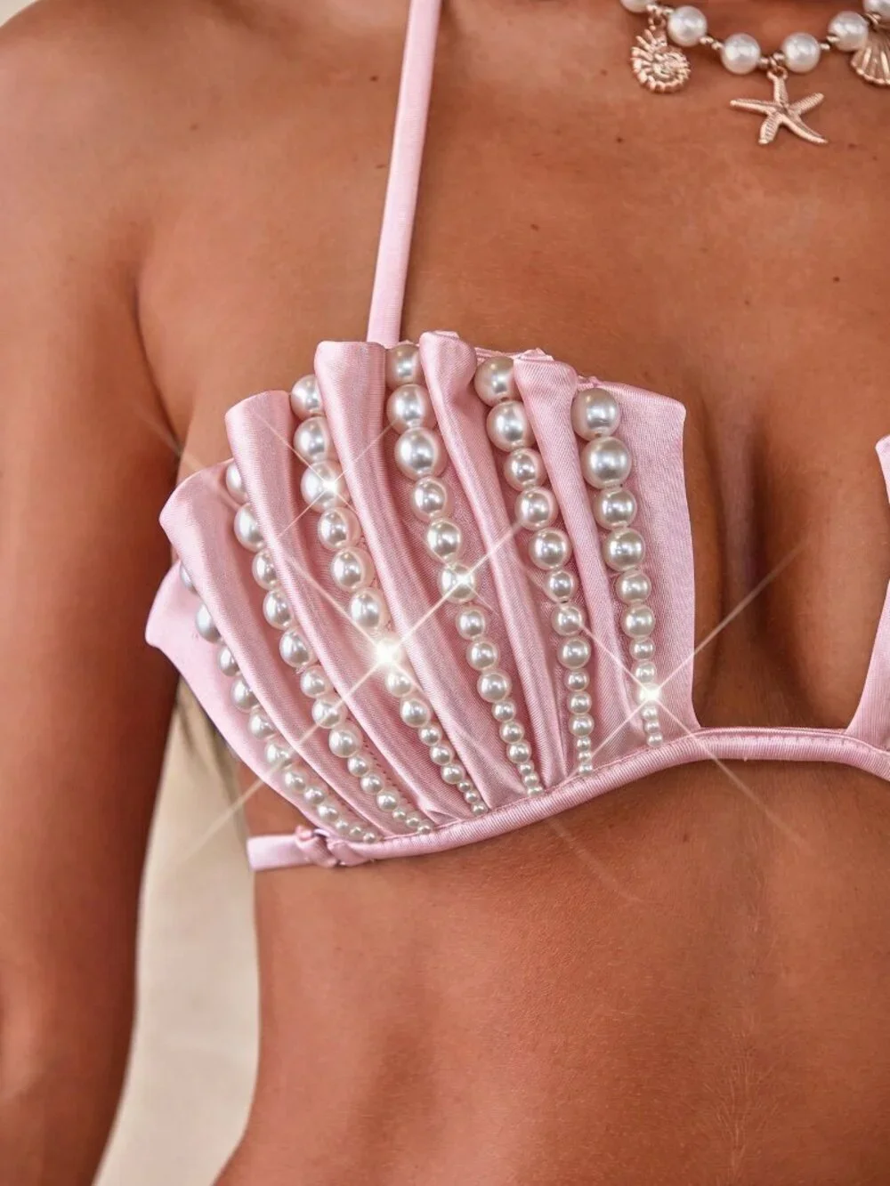 N/A satin bikini